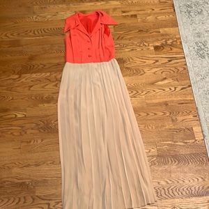 Aldrich women’s vintage 70s dress with jacket